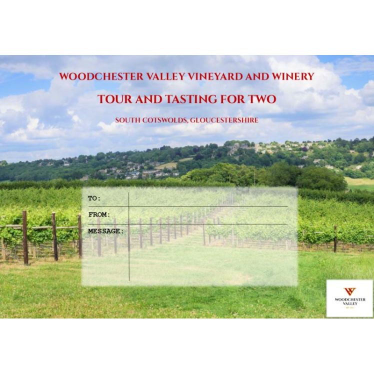 Tour & Tasting Gift Voucher for Two (including postage)